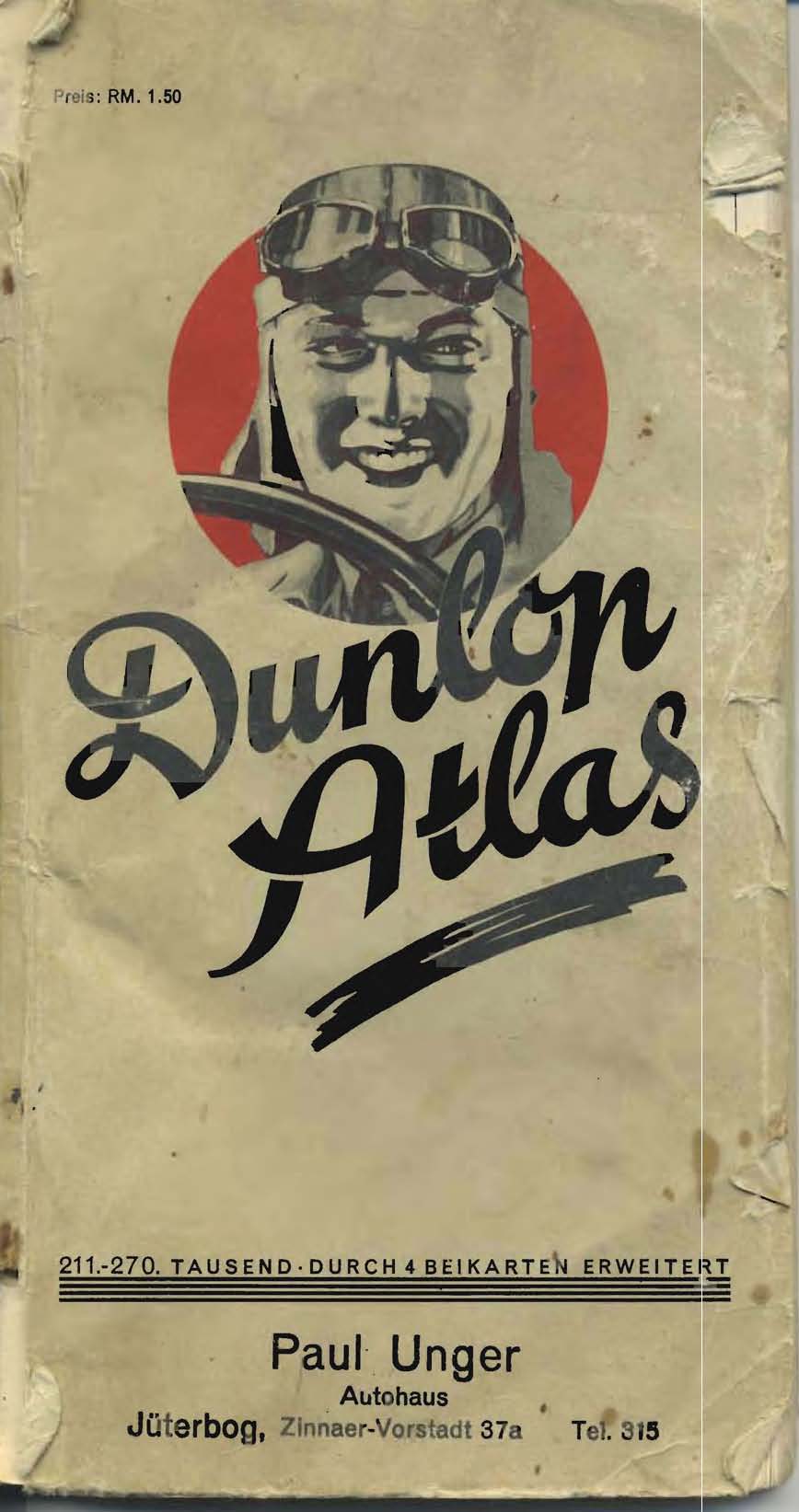 Dunlop Atlas von Deutschland