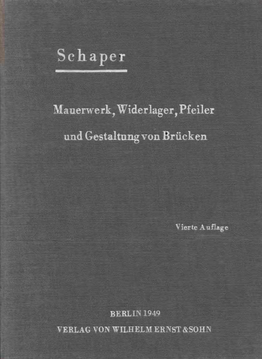 Mauerwerk, Widerlager, Pfeiler und Gestaltung von Brücken