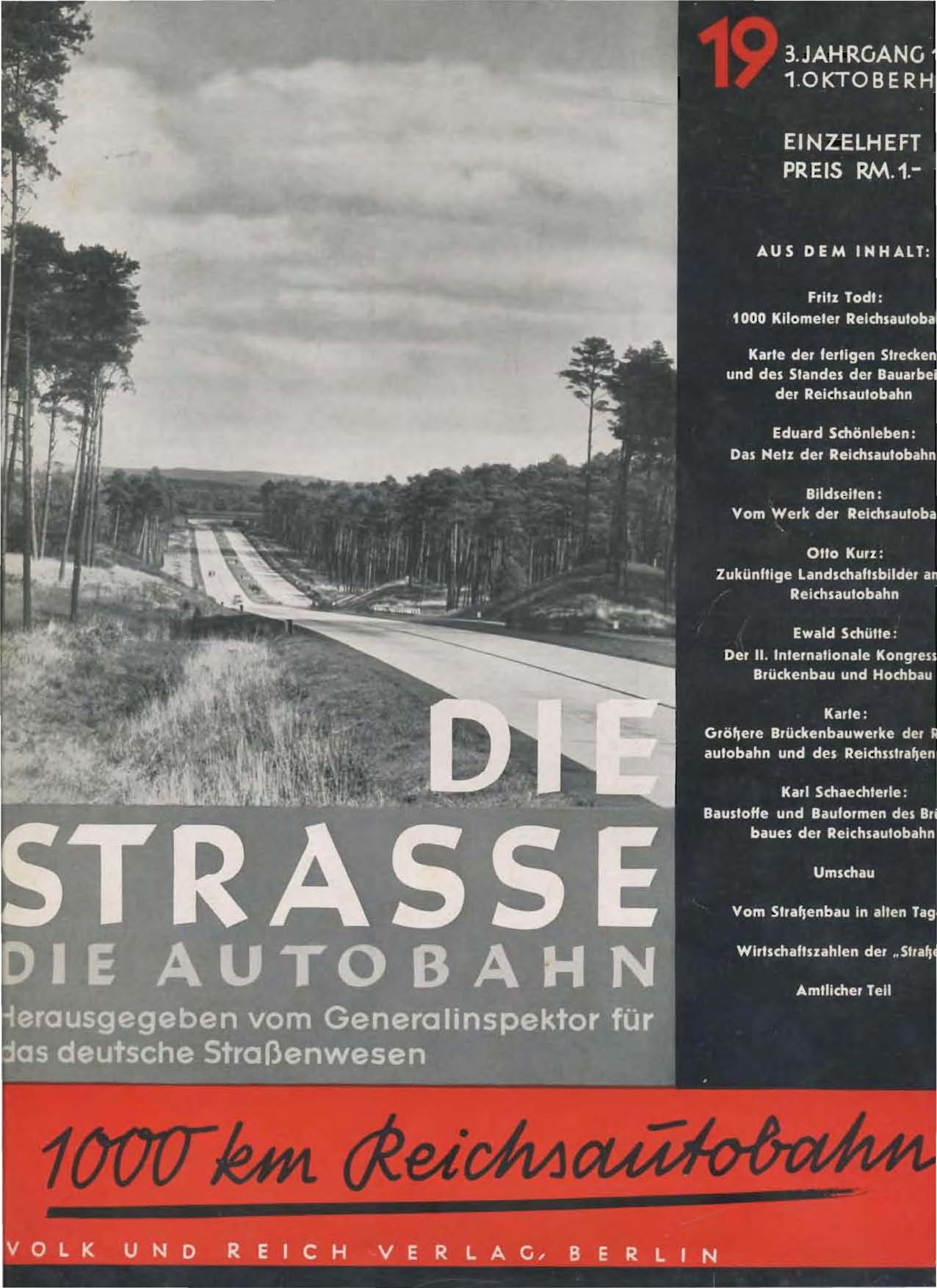 Die Strasse, Die Autobahn