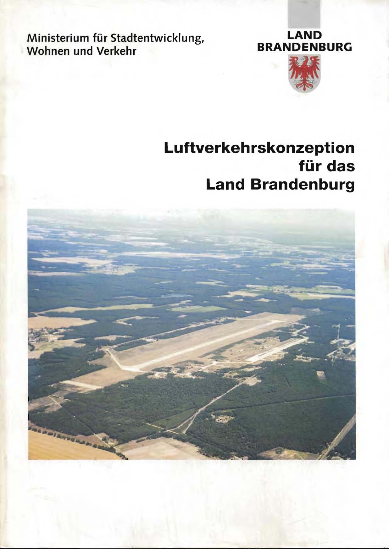 Luftverkehrskonzeption für das Land Brandenburg