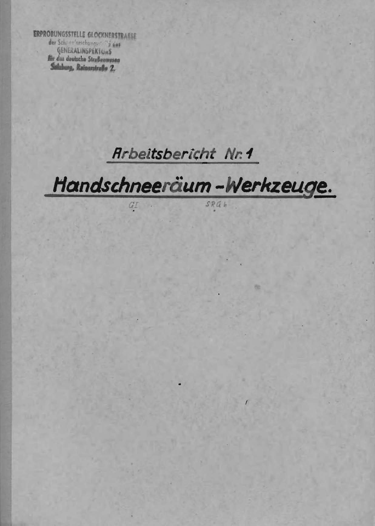 Handschneeräum-Werkzeuge