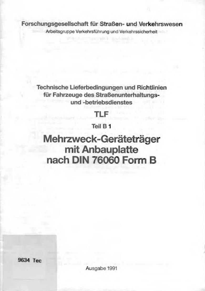 TLF Mehrzweg-Geräteträger mit Anbauplatte