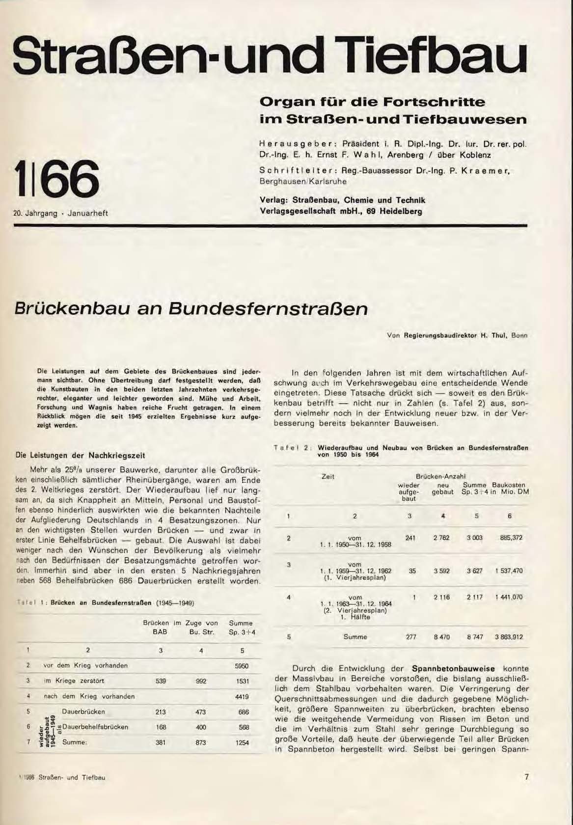 Straßen- und Tiefbau