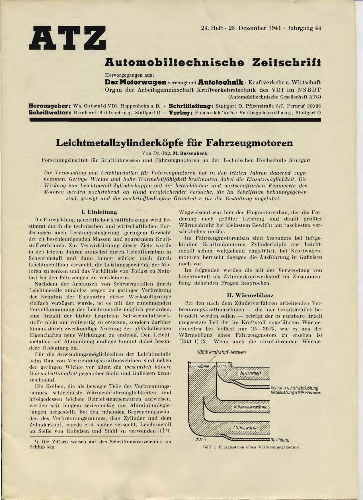 ATZ, Automobiltechnische Zeitschrift