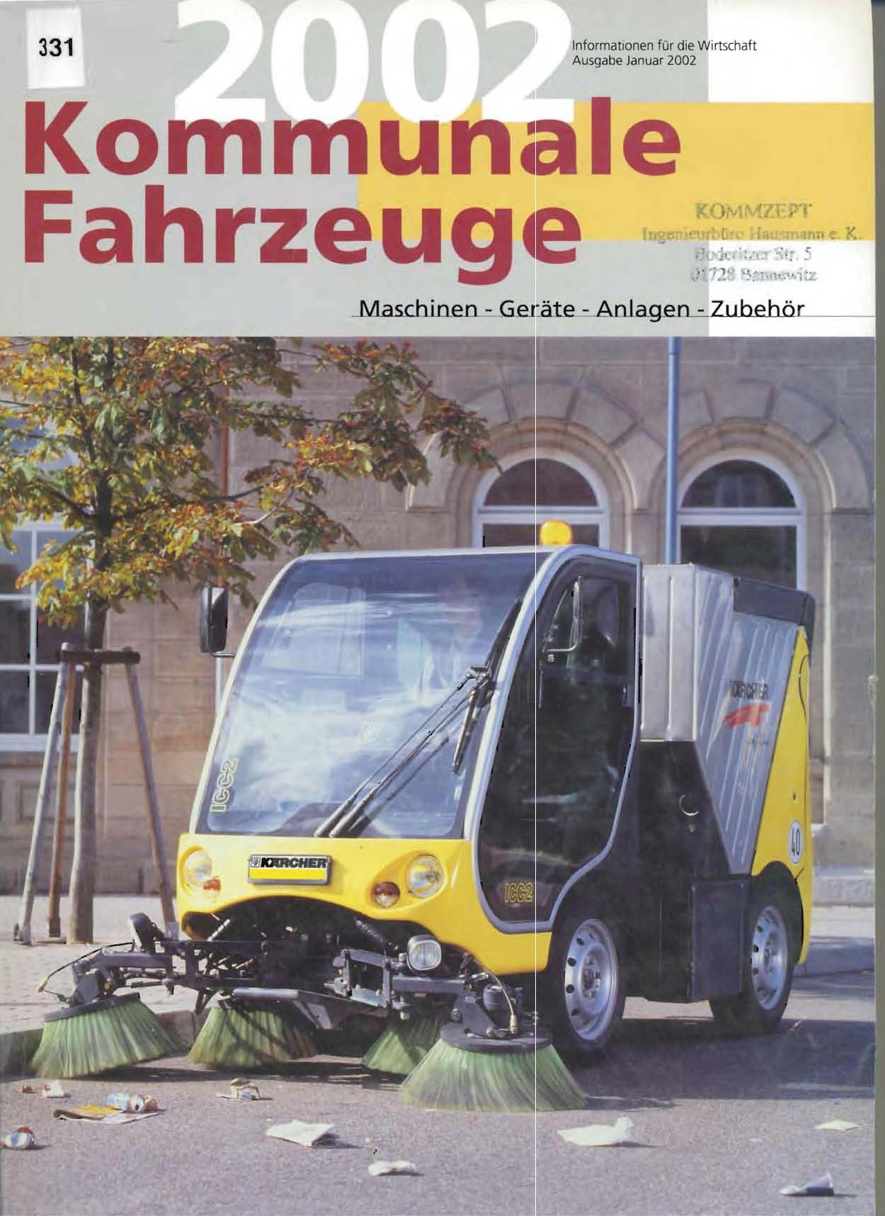 Kommunale Fahrzeuge 2002