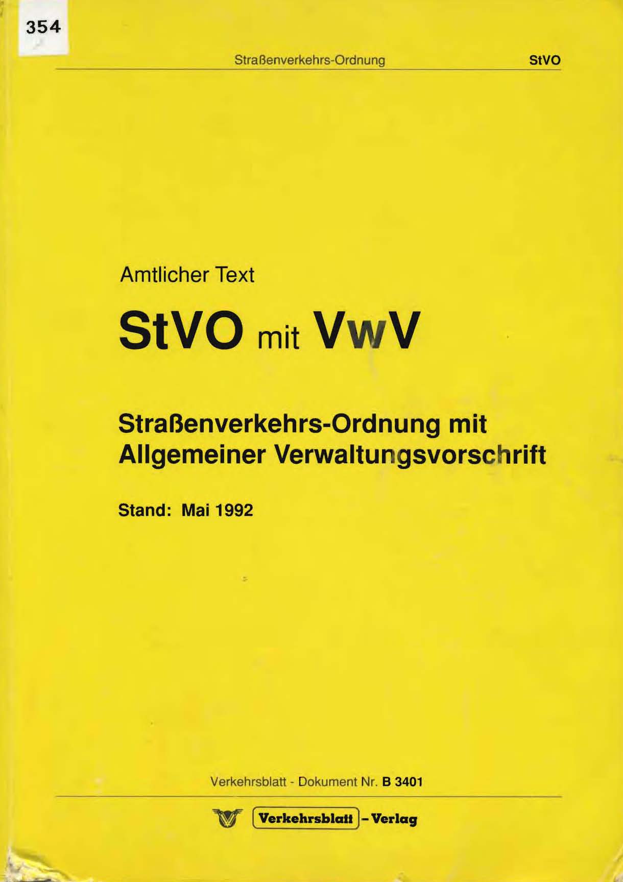 StVO mit VwV