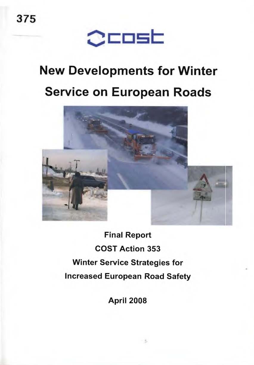 New Development for Winter Service on European Roads