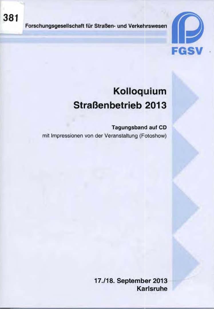 Straßenbetriebsdienst 2013