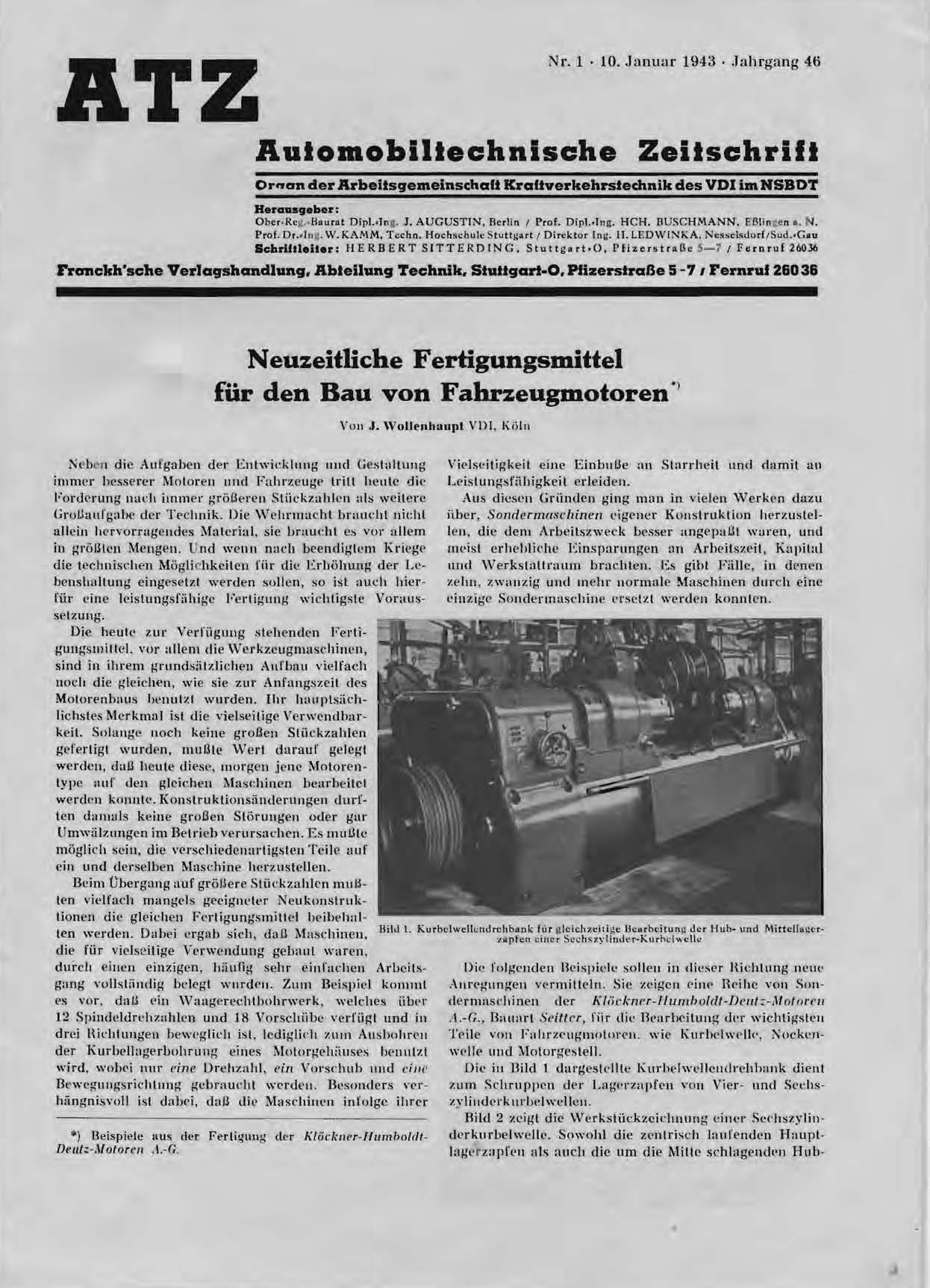 ATZ, Automobiltechnische Zeitschrift