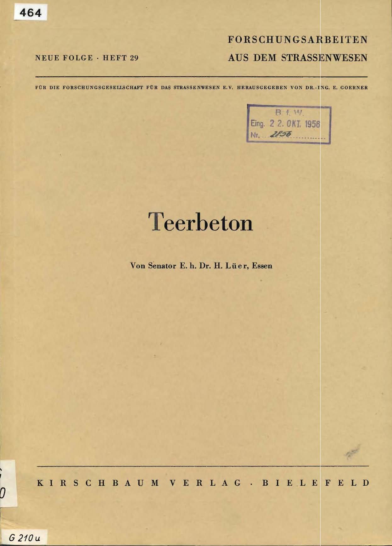 Teerbeton