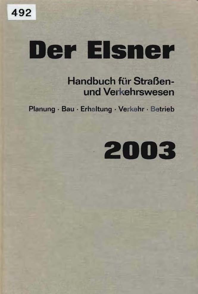 Der Elsner, 2003