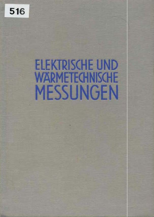 Elektrische und Wärmetechnische Messungen