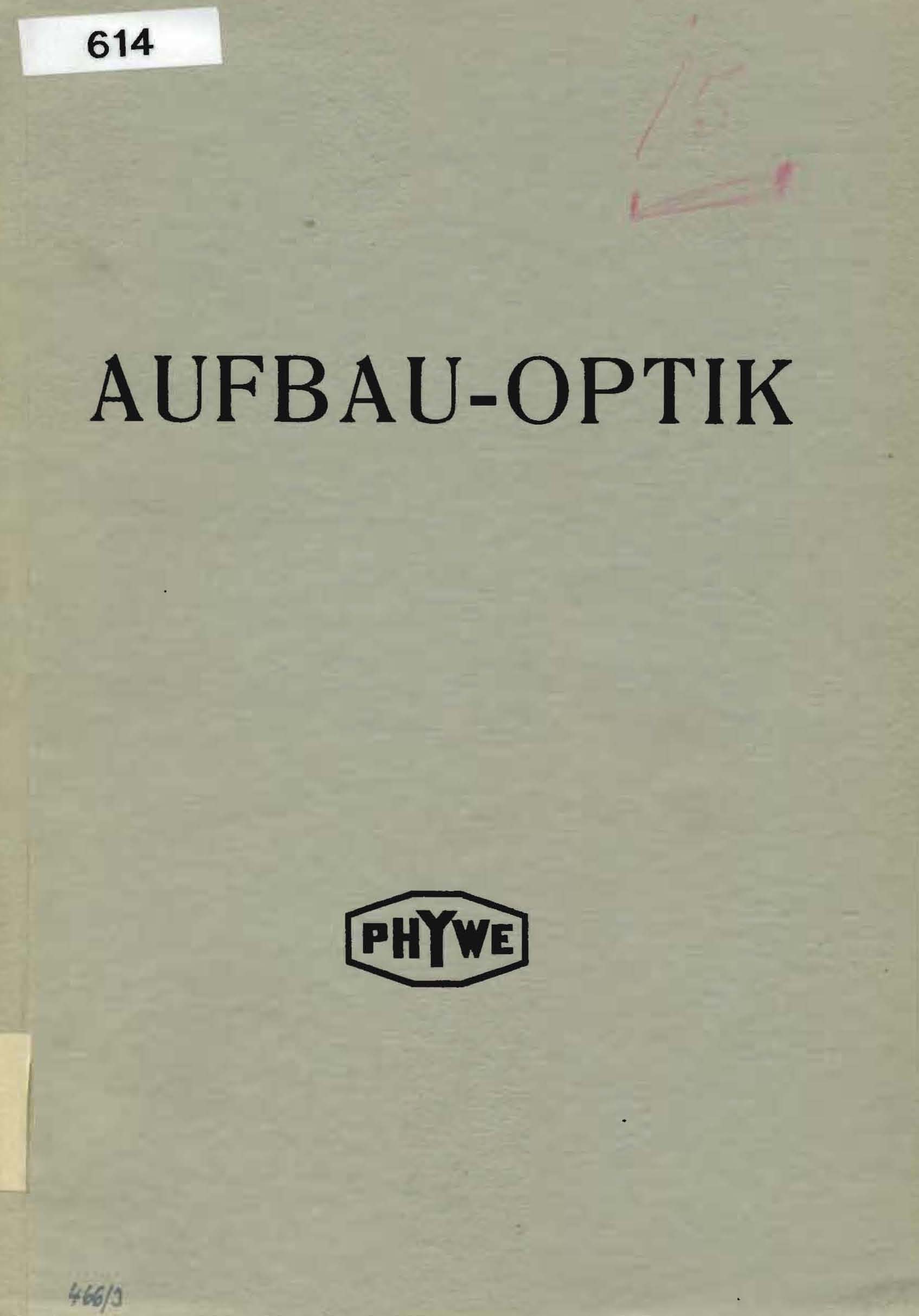 Aufbau-Optik