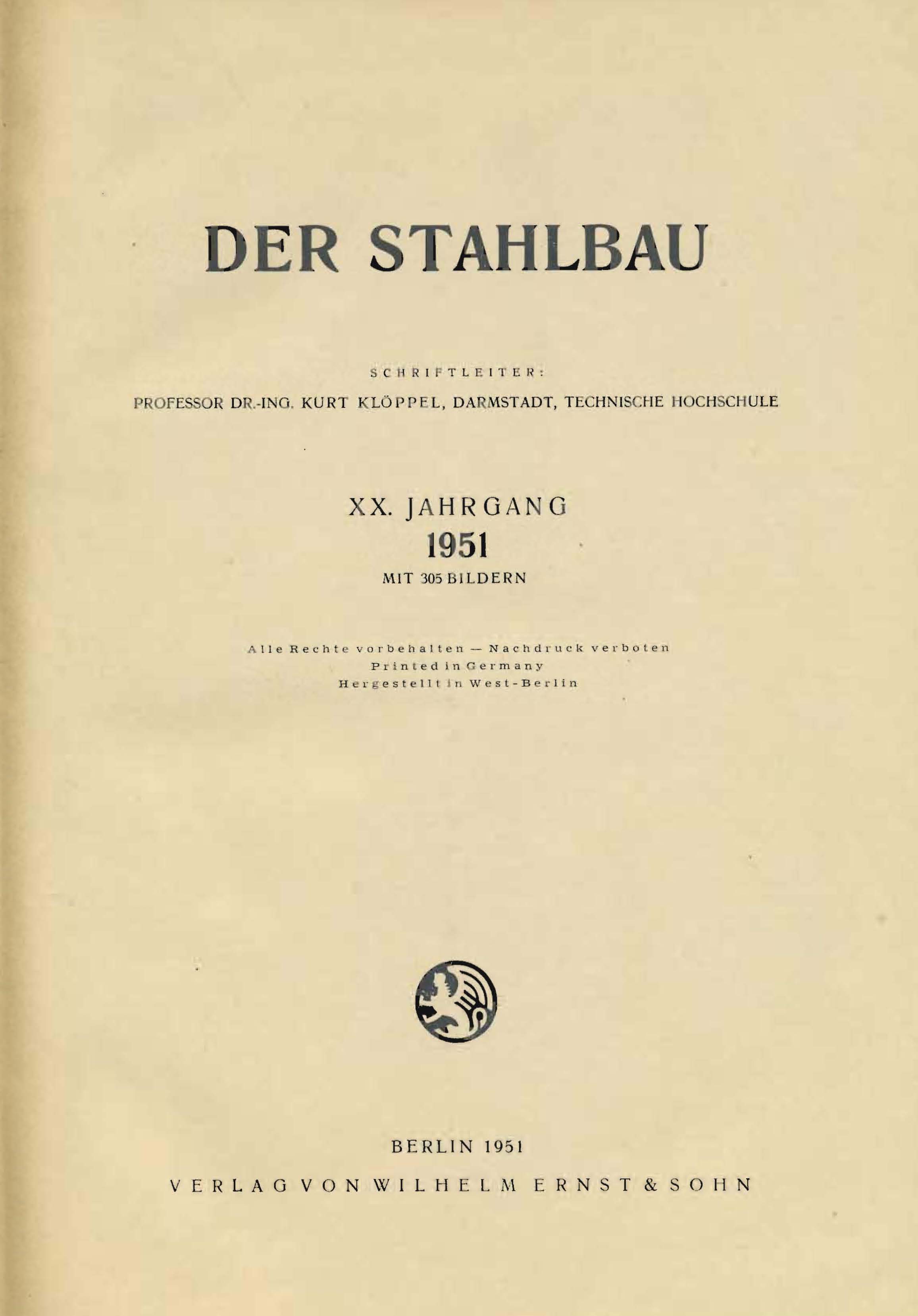 Der Stahlbau