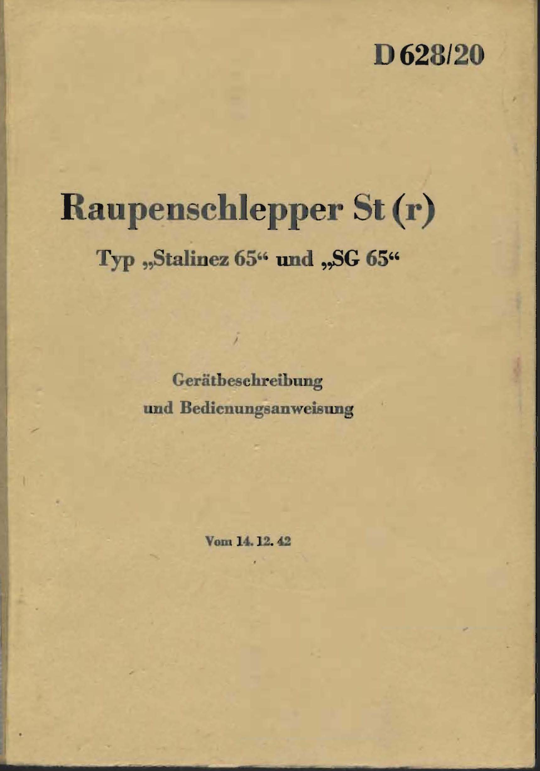 Raupenschlepper St® Typ