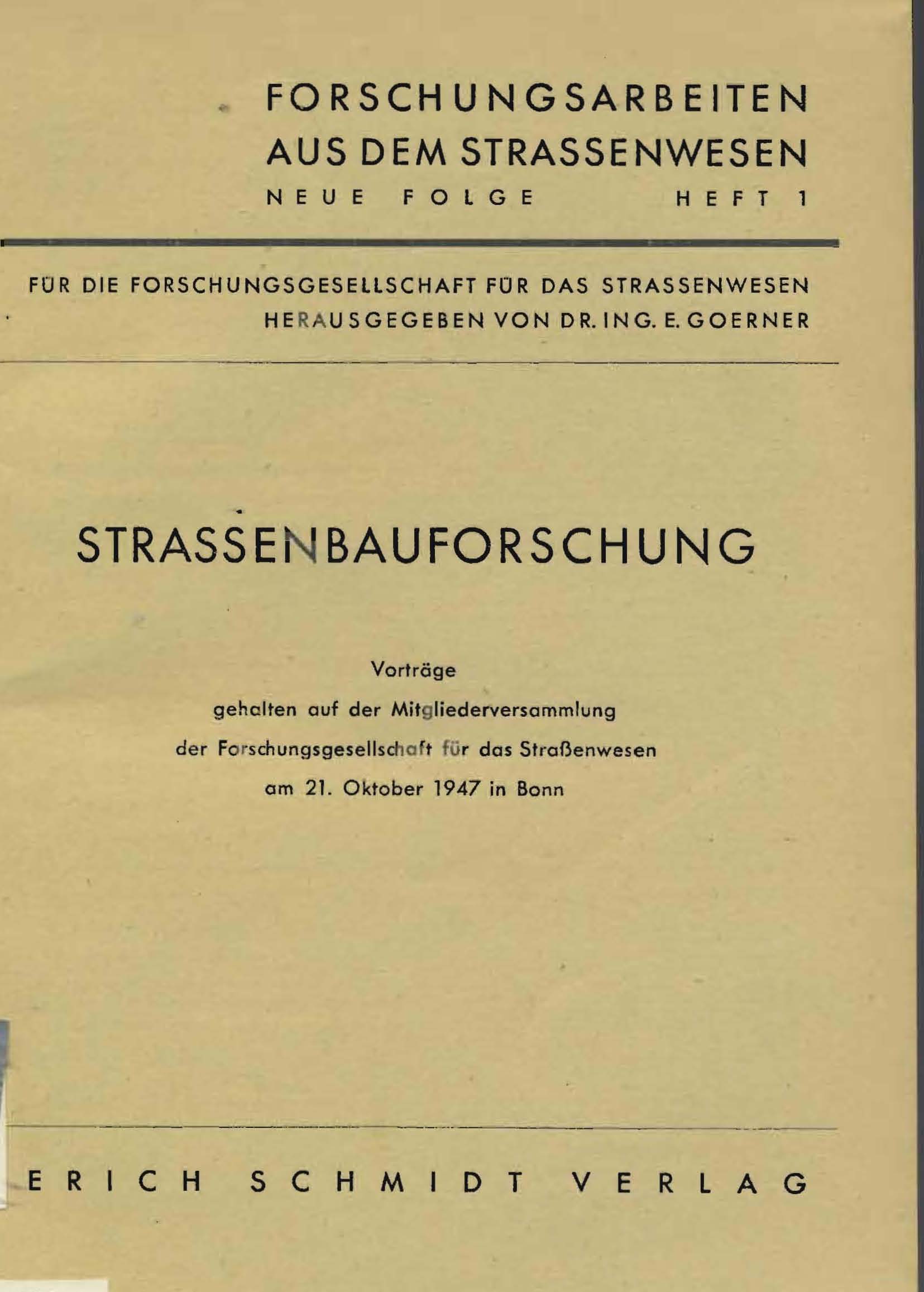 Strassenbauforschung