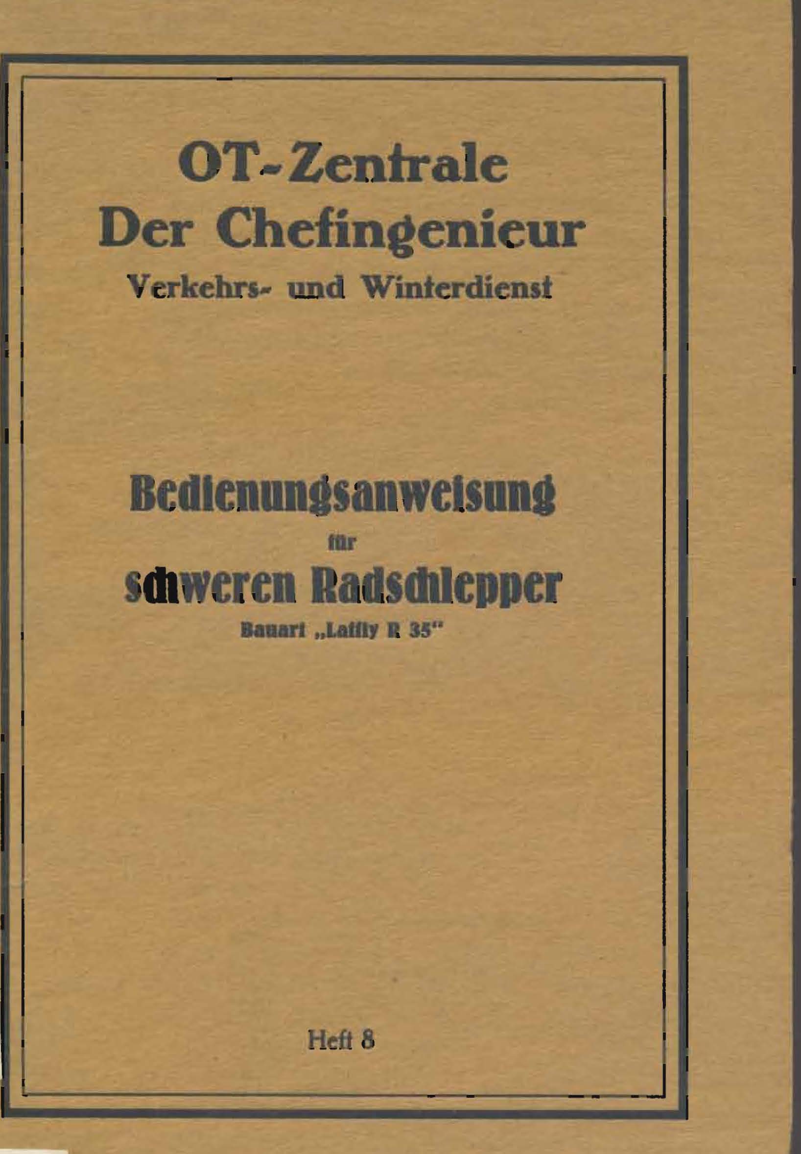 OT - Zentrale Der Chefingenieur Verkehrs - und Winterdienst