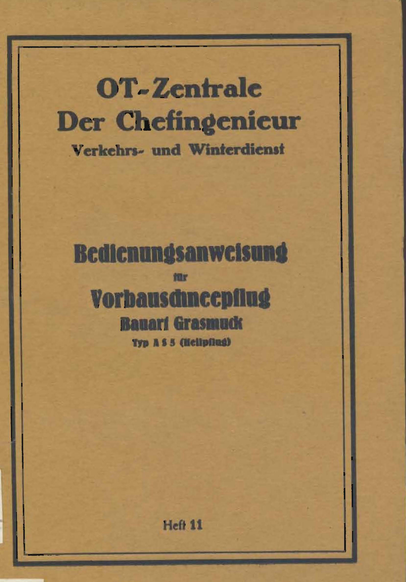 OT - Zentrale Der Chefingenieur Verkehrs - und Winterdienst