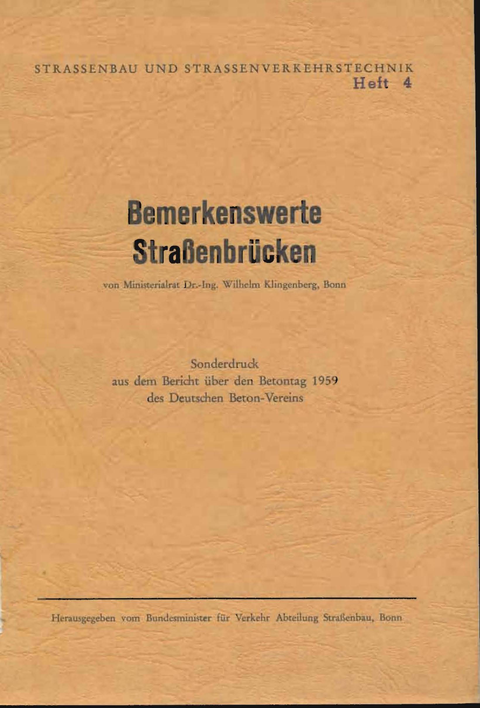 Bemerkenswerte Straßenbrücken