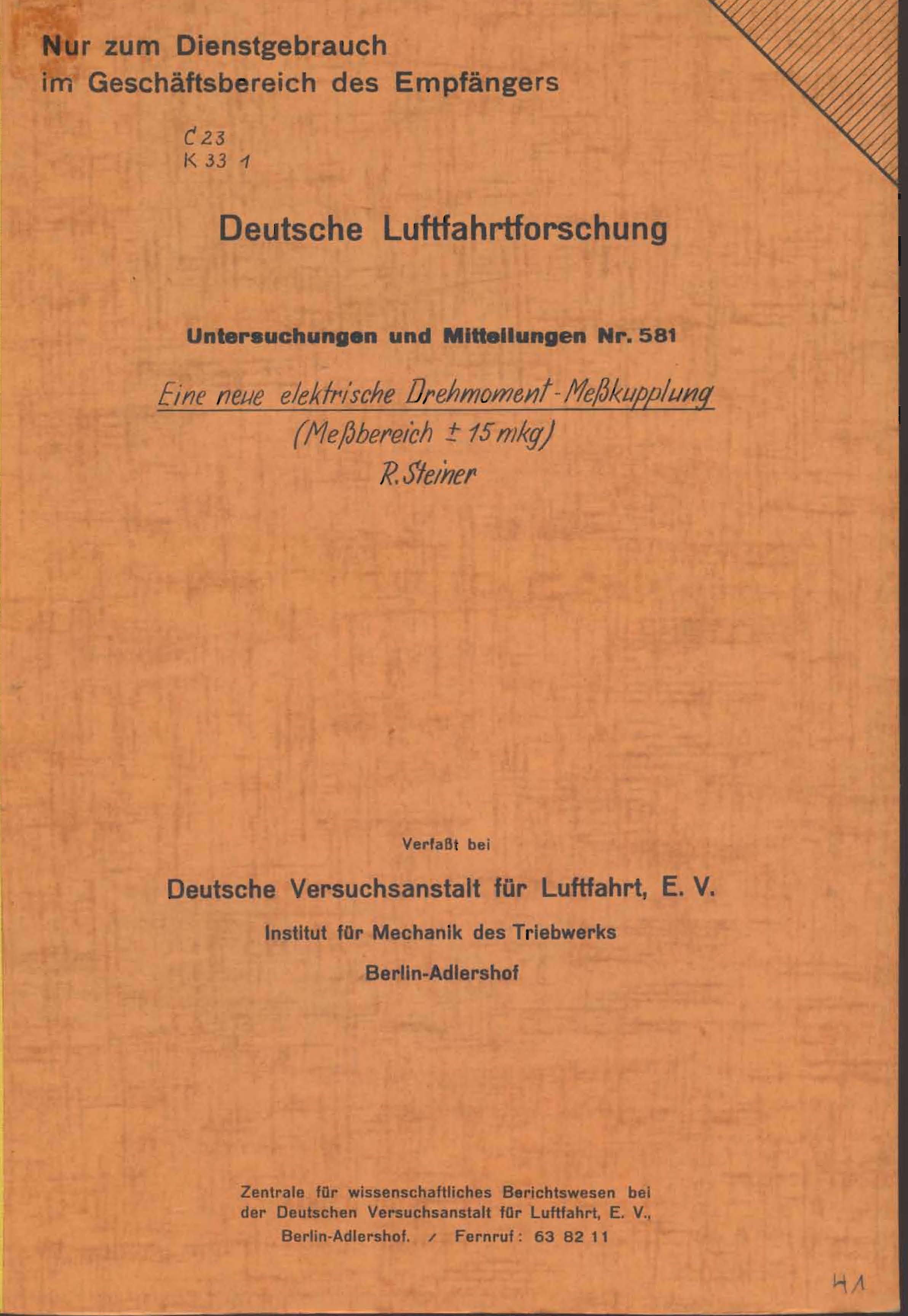 Deutsche Luftfahrtforschung