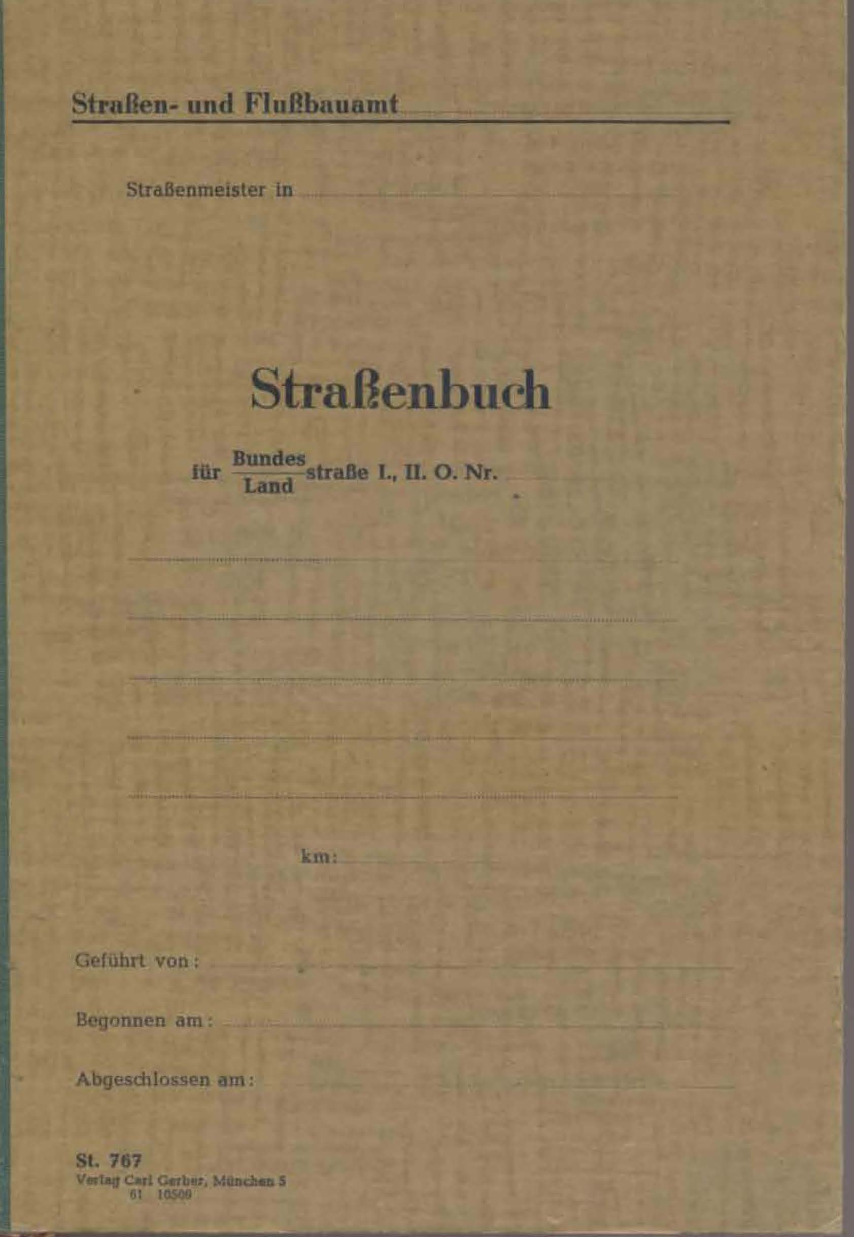 Straßenbuch