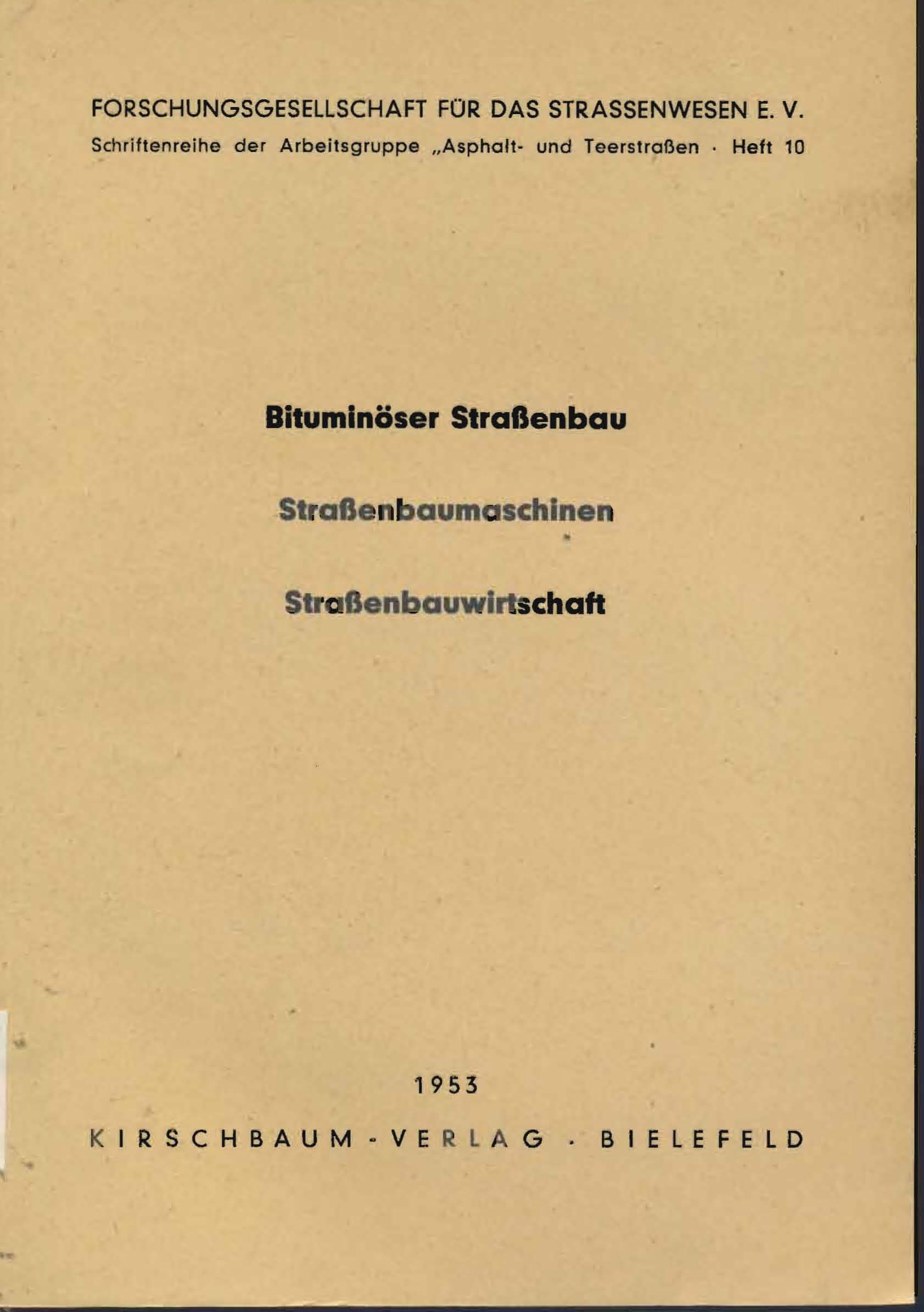 Bituminöser Straßenbau-Straßenbaumaschinen-Straßenbauwirtschaft