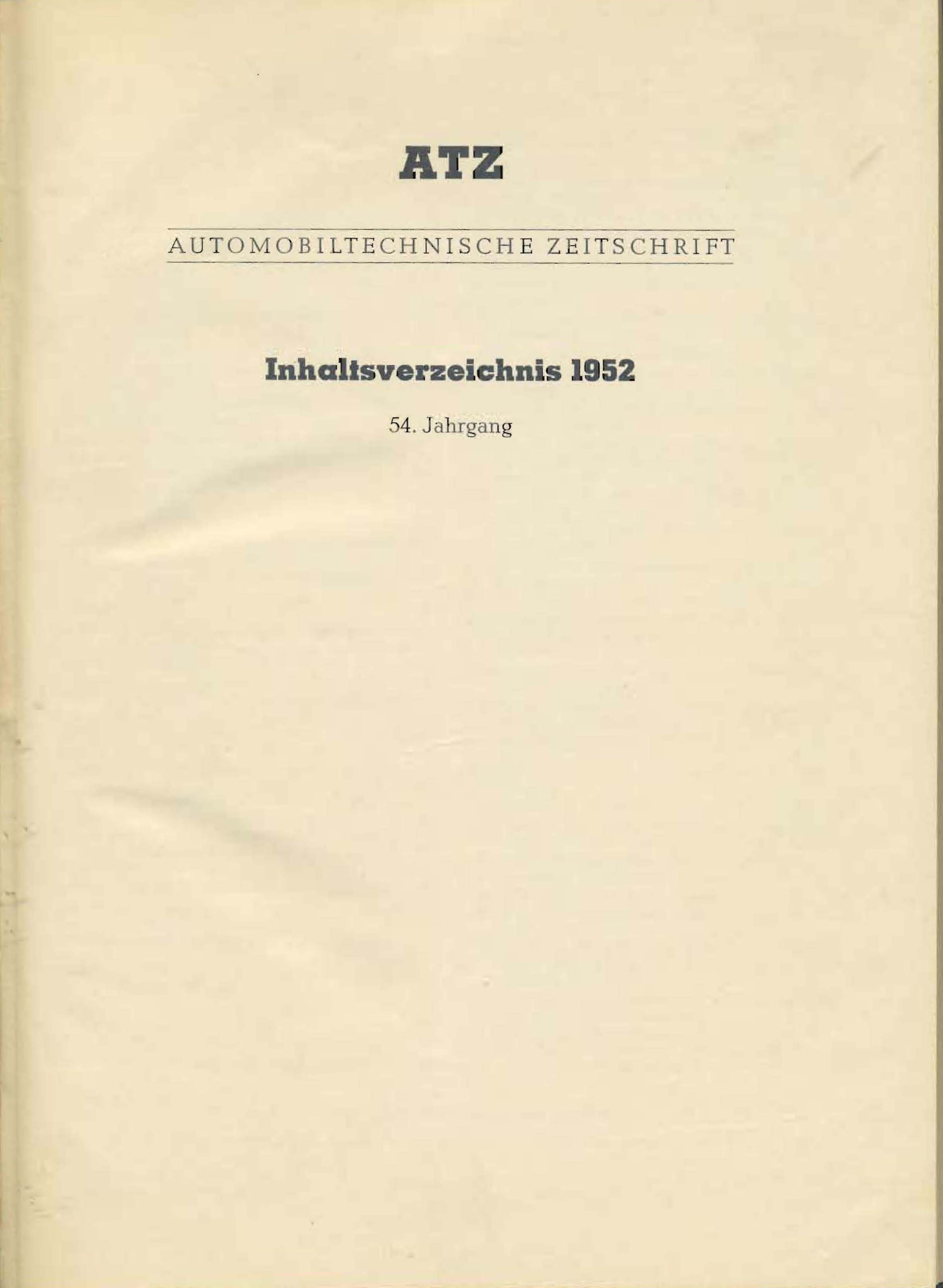 ATZ Automobiltechnische Zeitschrift