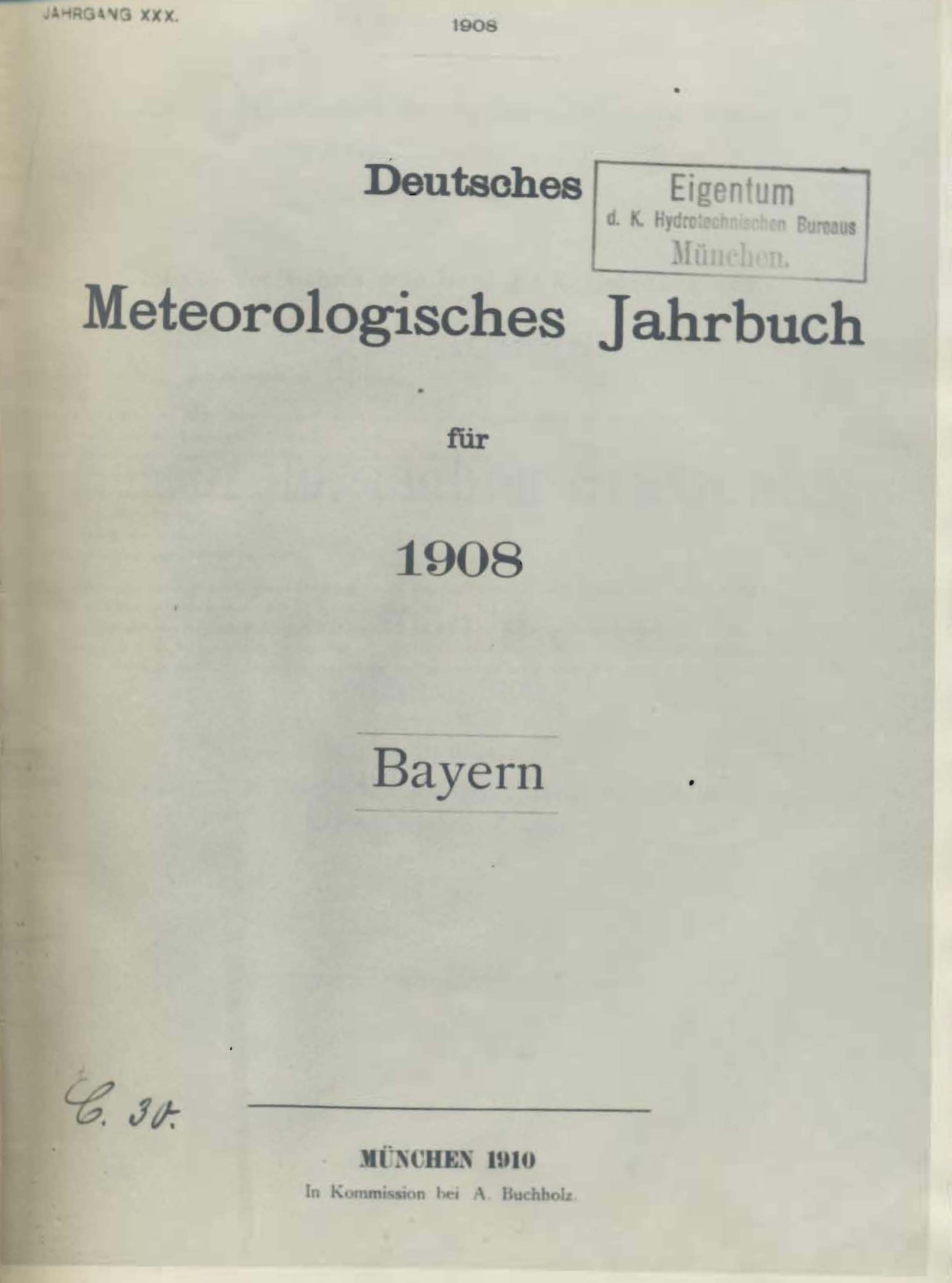 Deutsches Meteorologisches Jahrbuch