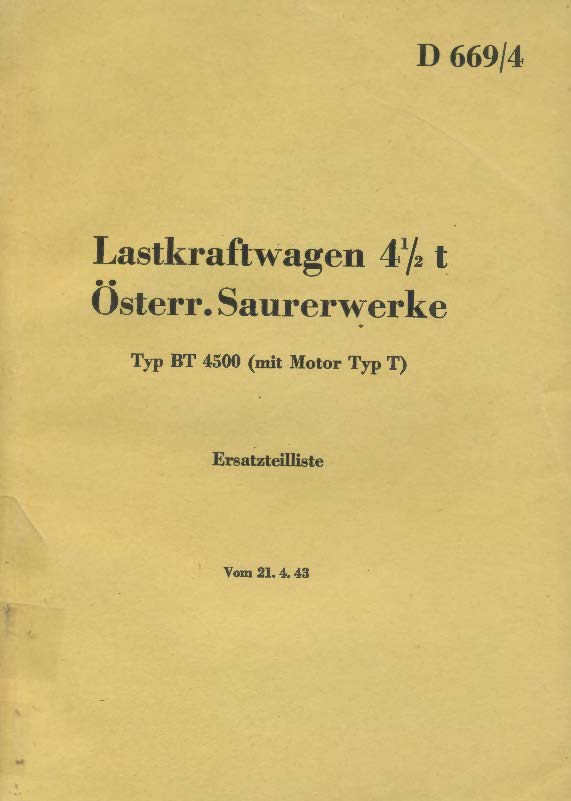 Lastkraftwagen 4 1/2t