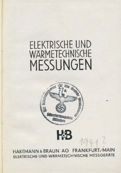 Elektrische und Wärmetechnische Messungen