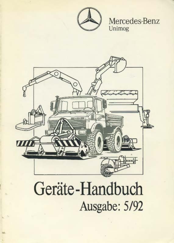 Geräte - Handbuch Unimog SBU