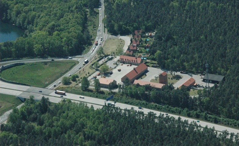 Luftbild der AM Erkner 2008